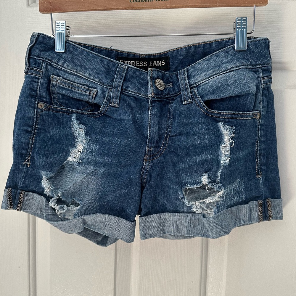 Express Women's Jean Shorts (Size 6)